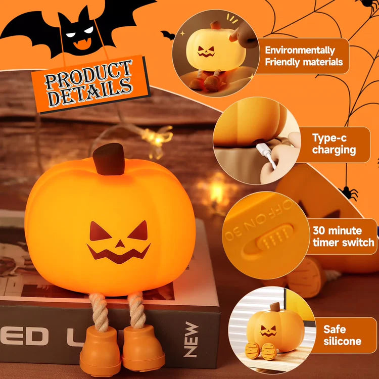 Squishy Pumpkin Night Light