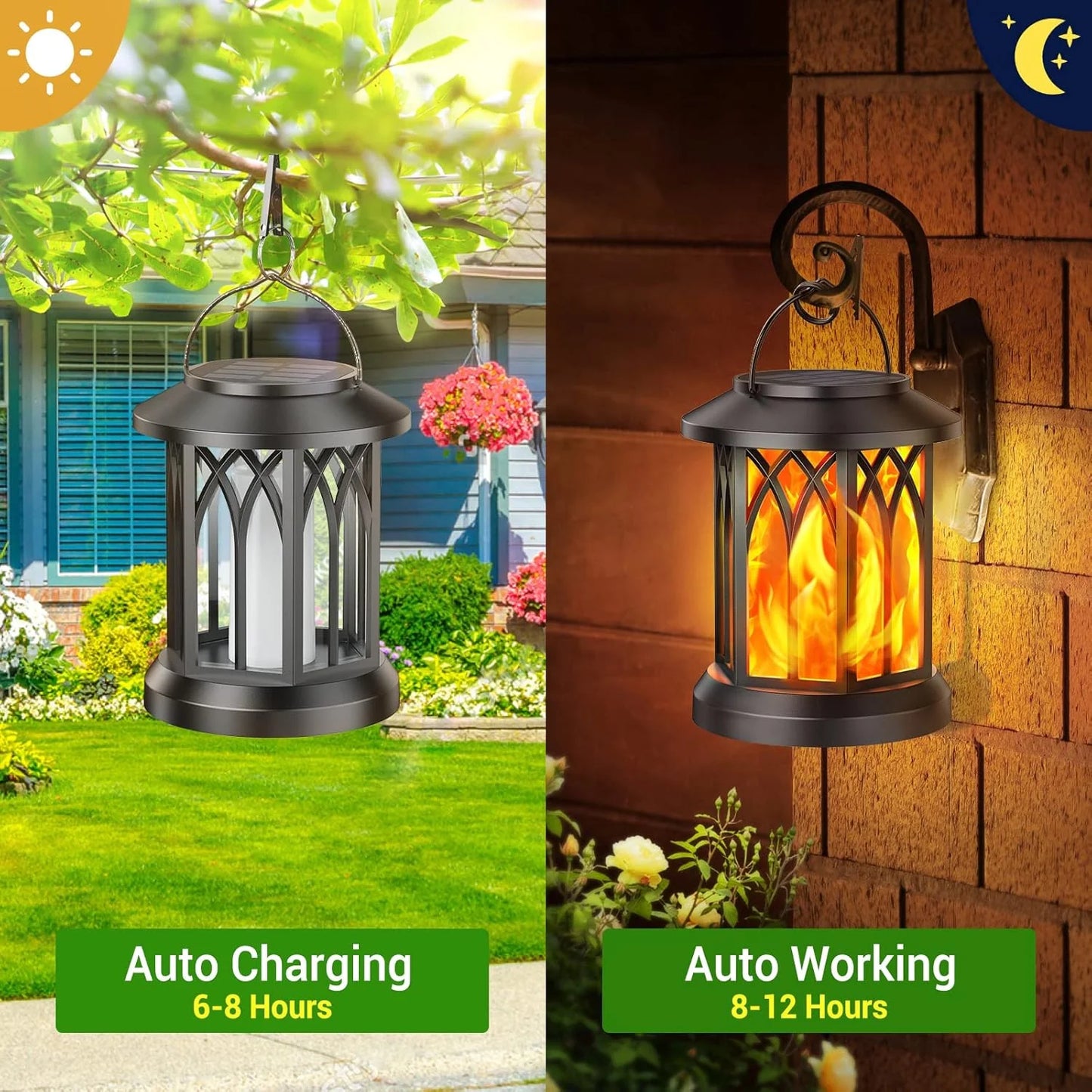 🎃 New for Halloween🔥Upgraded Solar Flame Lantern