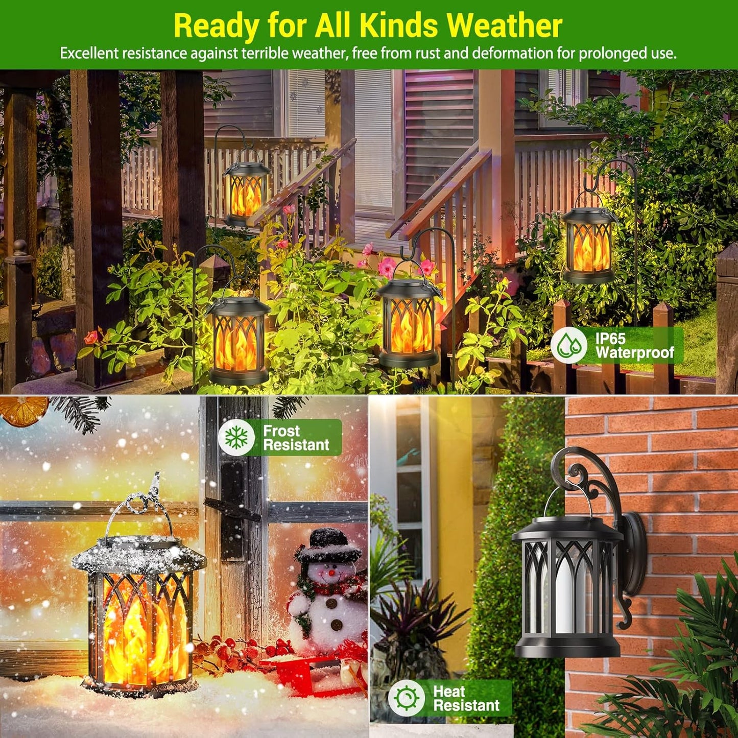 🎃 New for Halloween🔥Upgraded Solar Flame Lantern