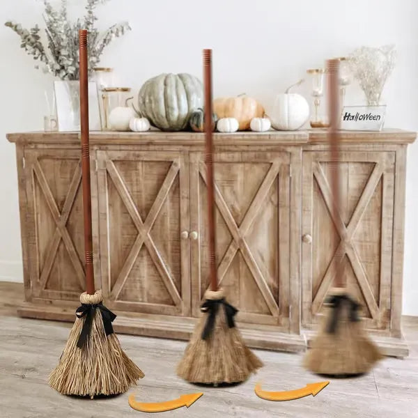 🧙♀️Floating Witch's Broom –Haunted Dancing Broom