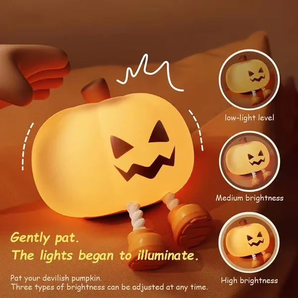 Squishy Pumpkin Night Light