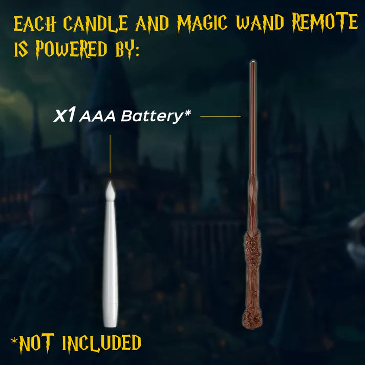 Floating Candles With Magic Wand Remote