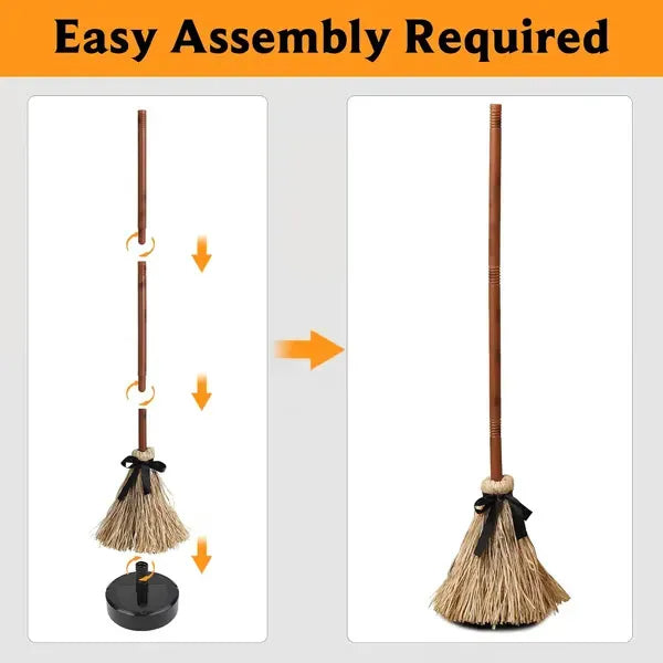 🧙♀️Floating Witch's Broom –Haunted Dancing Broom