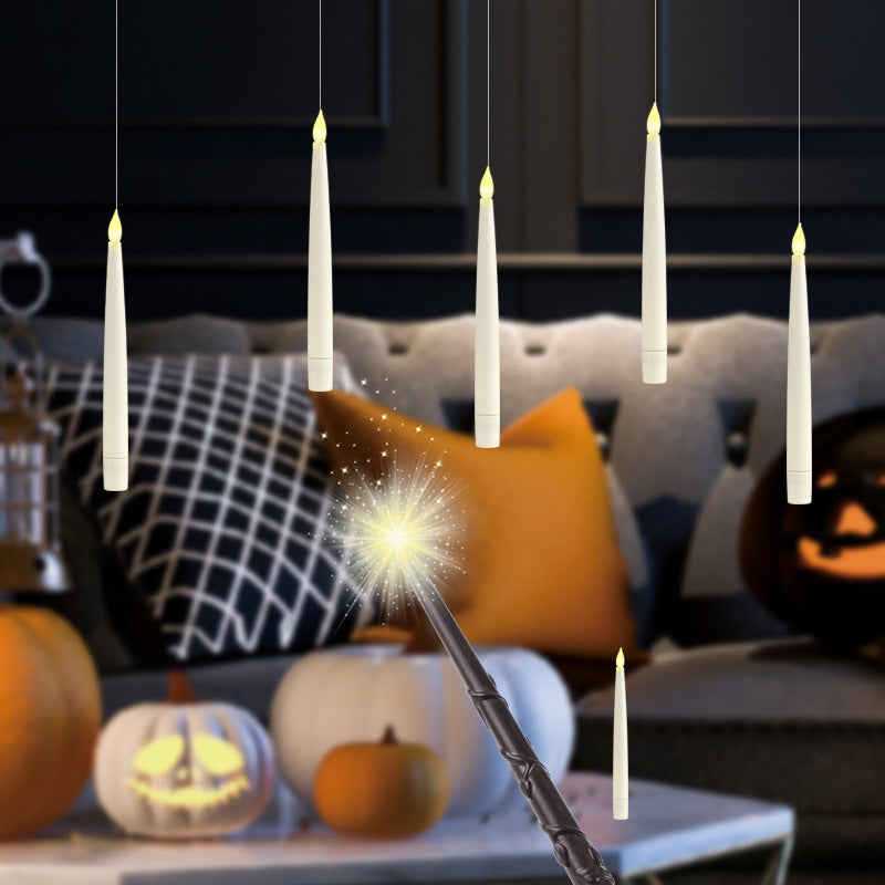 Floating Candles With Magic Wand Remote