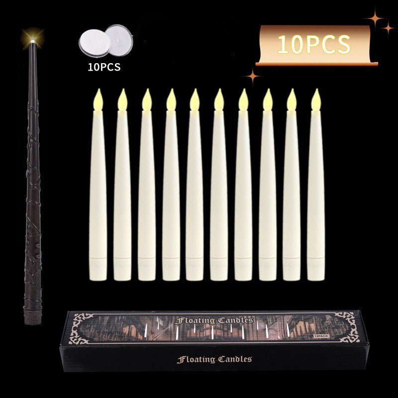 Floating Candles With Magic Wand Remote