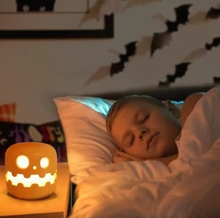 Spooky Halloween Pumpkin Night Light