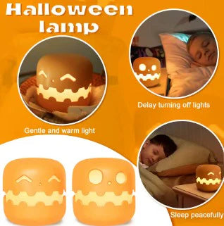 Spooky Halloween Pumpkin Night Light
