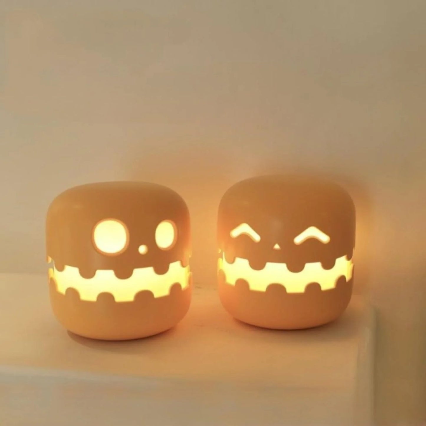 Spooky Halloween Pumpkin Night Light