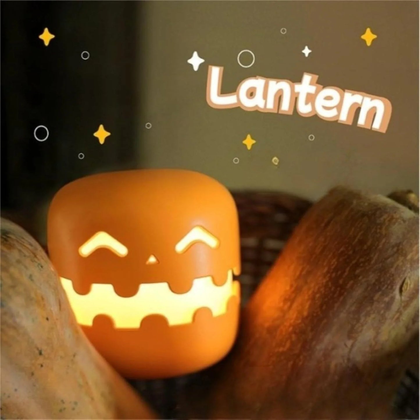 Spooky Halloween Pumpkin Night Light