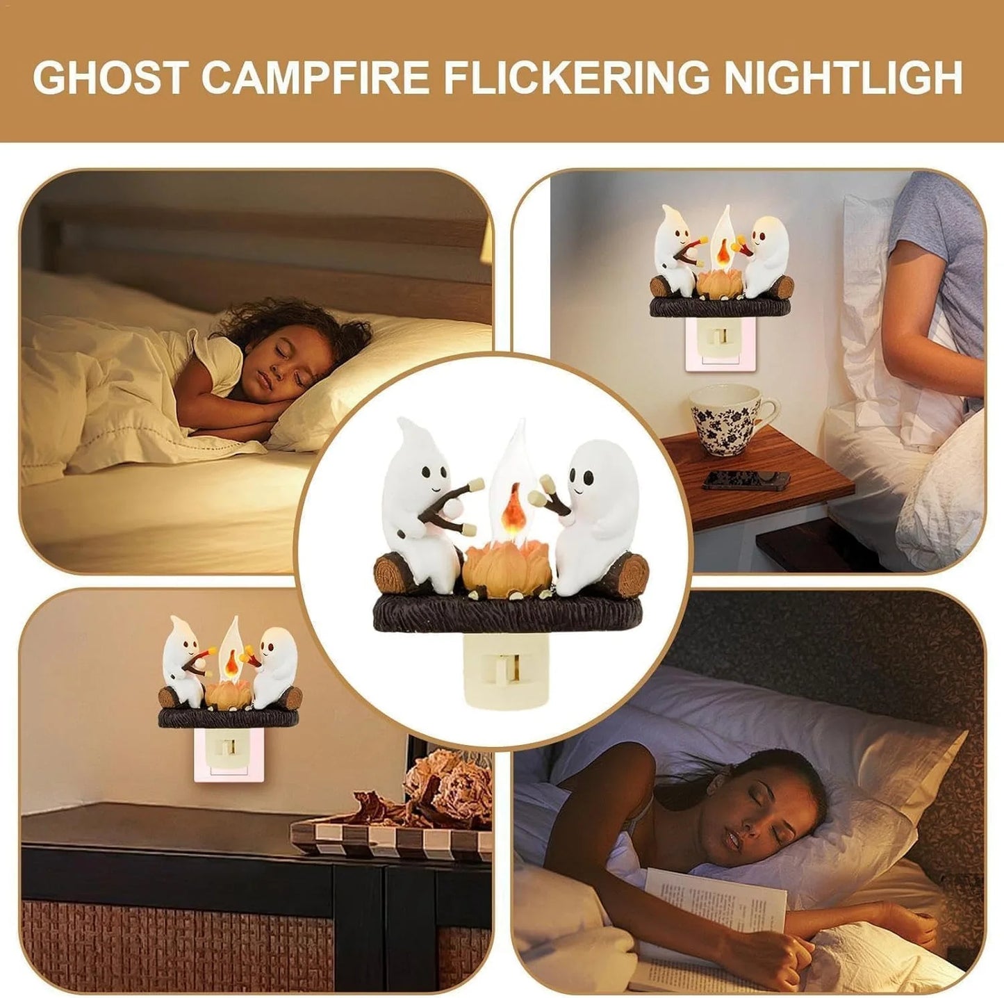 Ghost Campfire Nightlight 24.99$ TODAY ONLY