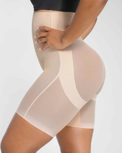 High-Waisted Mid Thigh Short