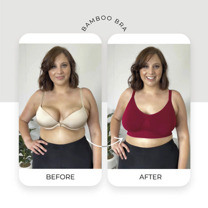 Bamboo Padded Wire Free Bra