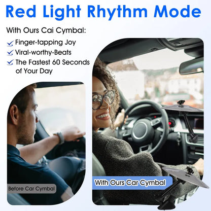 🎶 Make Your Driving More Fun - Car Crash Cymbal Air Vent 🚗