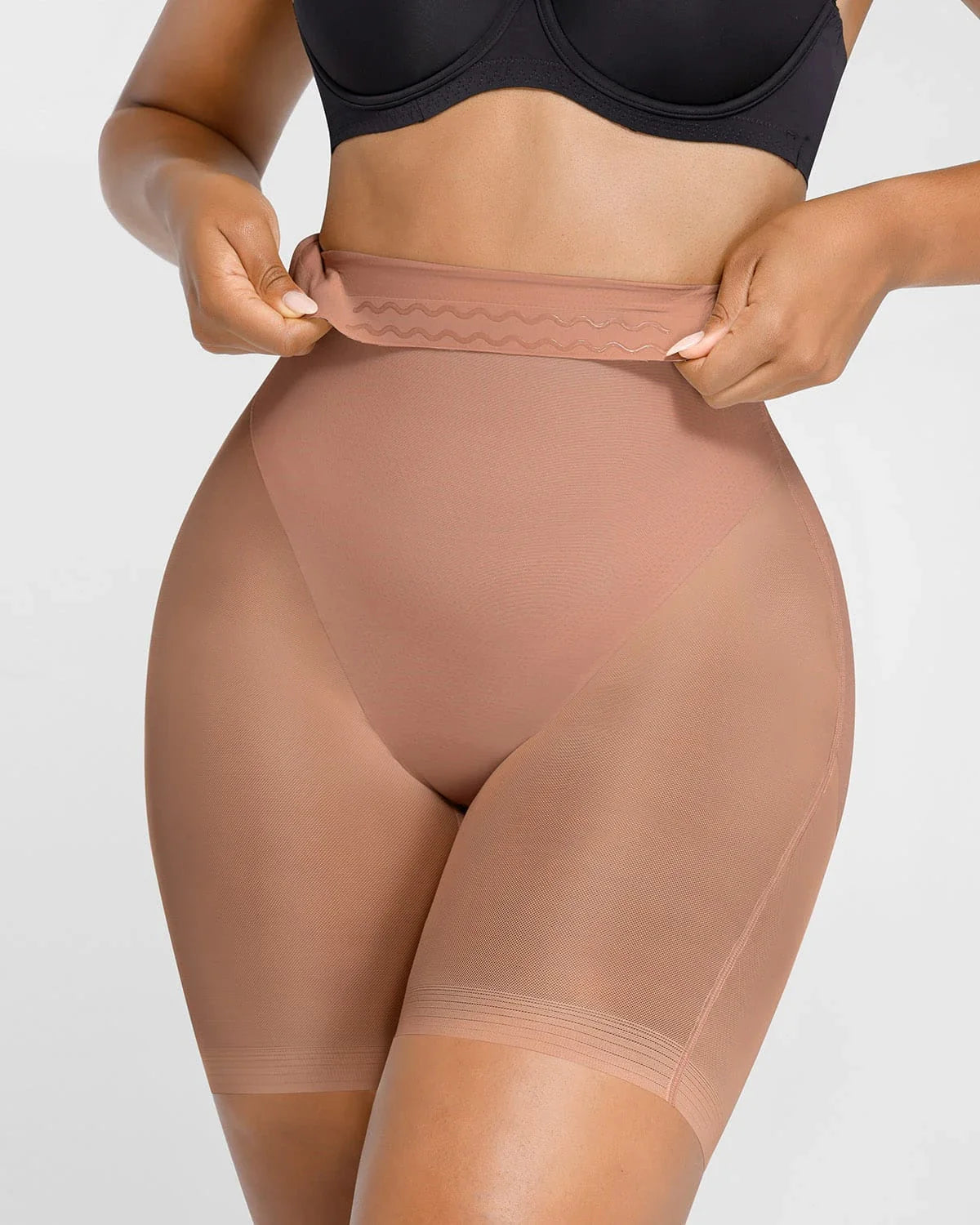 High-Waisted Mid Thigh Short