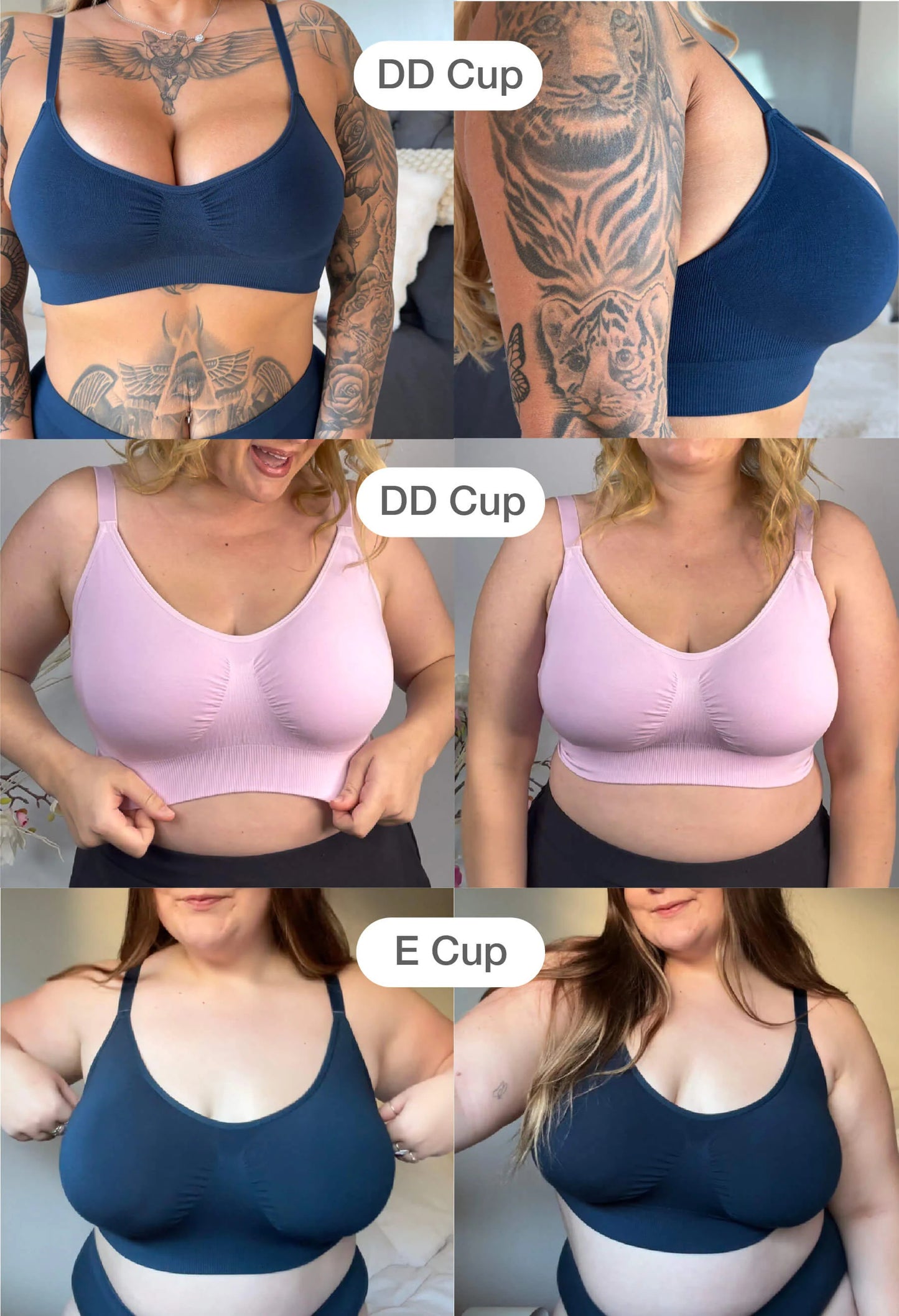 Bamboo Padded Wire Free Bra