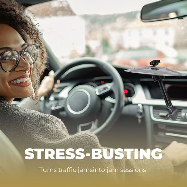 Mini Car Drum Cymbal – Air Vent Mount with Adjustable