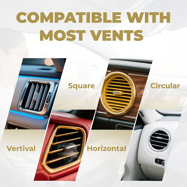 Mini Car Drum Cymbal – Air Vent Mount with Adjustable