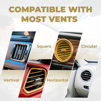 Mini Car Drum Cymbal – Air Vent Mount with Adjustable