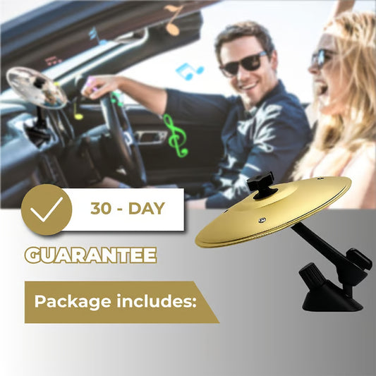 Mini Car Drum Cymbal – Air Vent Mount with Adjustable