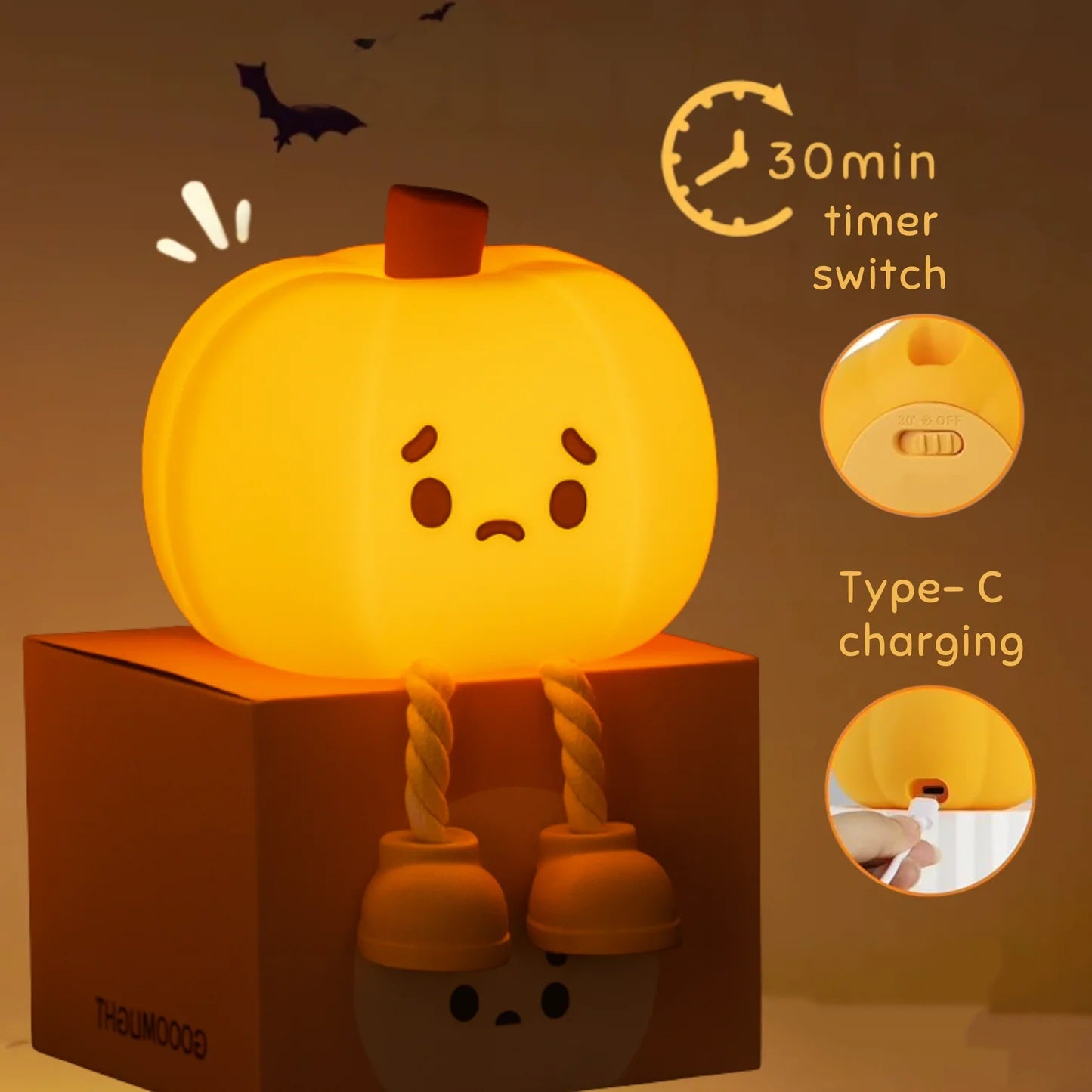 Pumpkin Pal Night Light