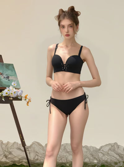 🔥Hot Sale🔥Seamless Strappy Drawstring Wireless Bra