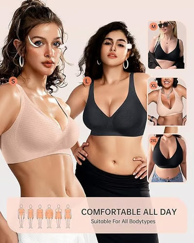 Women's Comfortable Wireless Push-Up Bralettes