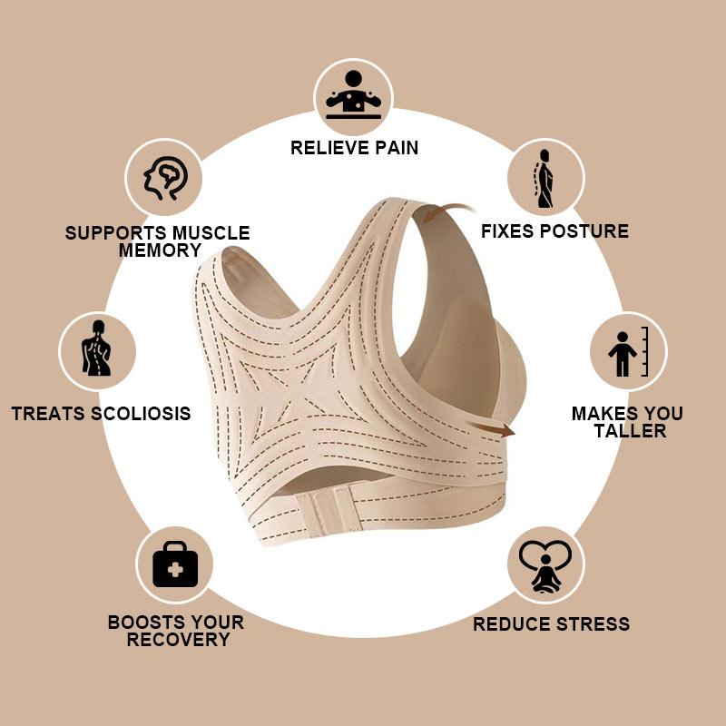💕Cozy Seamless Push Up Bra with Front Closure
